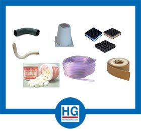 Installation Components (Rubber Elbows / Risers / Anti-Vibration Pads / Pvc P-Traps/ Drain Tablets / Poly-Vynil Tube / Sand Cloth)